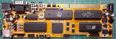 Лот: 18131713. Фото: 1. Sizif-512 ревизия D1 клон ZX Spectrum... Материнские платы