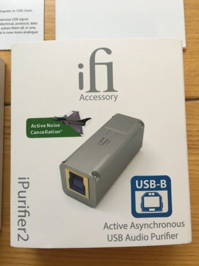Лот: 12476379. Фото: 1. Ifi Ipurifier 2 USB B аудио фильтр. Другое (аудиотехника)