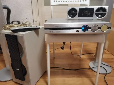 Лот: 19703165. Фото: 1. Усилитель колонки САбвуфер Philips... Усилители, эквалайзеры