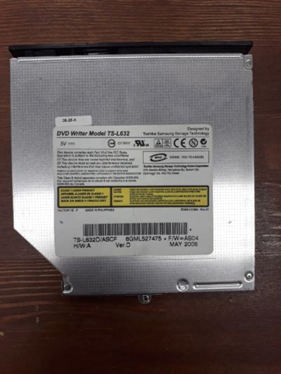 Лот: 17834500. Фото: 1. б/у Привод, дисковод DVD-ROM TS-L632... Приводы CD, DVD, BR, FDD
