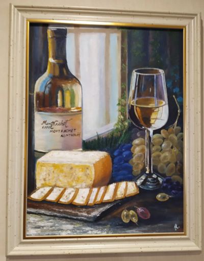 Лот: 25898518. Фото: 1. Картина ,холст,масло 30 х 40. Картины, рисунки