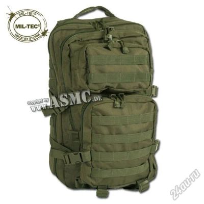 Лот: 5663175. Фото: 1. Рюкзак US Assault Pack II (Olive... Рюкзаки