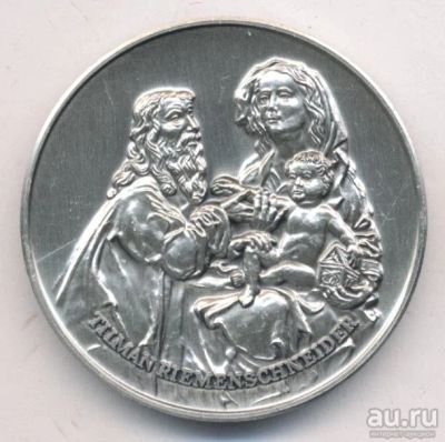 Лот: 10016948. Фото: 1. Германия медаль 2010 скульптор... Сувенирные