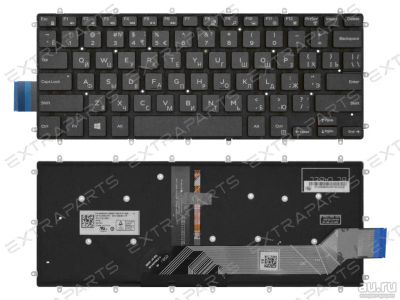Лот: 15962506. Фото: 1. Клавиатура Dell Vostro 5468 черная... Клавиатуры для ноутбуков