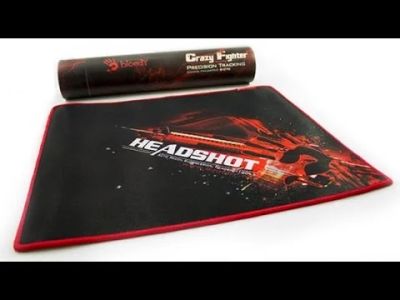 Лот: 7273038. Фото: 1. Игровой коврик для мыши A4Tech... Коврики