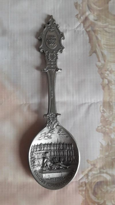 Лот: 15767380. Фото: 1. Ложка Коллекционная - Zinn (Олово... Предметы интерьера и быта