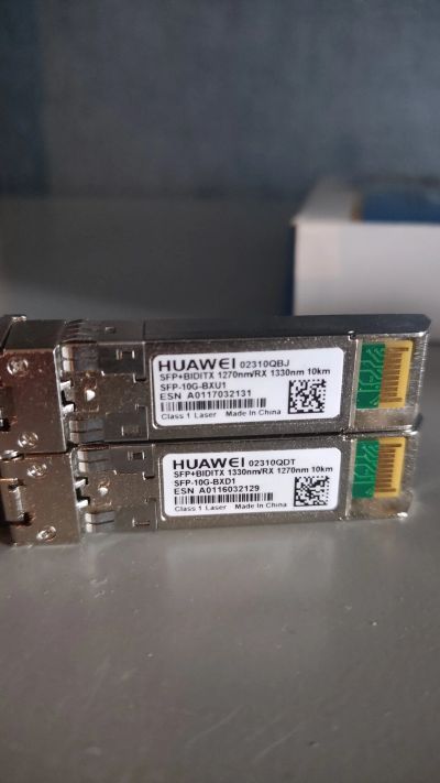 Лот: 19138627. Фото: 1. Трансивер Huawei SFP-10G-BXU1. Коммутаторы