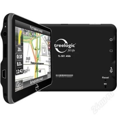 Лот: 1880060. Фото: 1. GPS-навигатор Treelogic TL-501... GPS-навигаторы