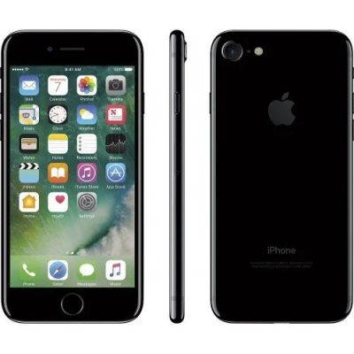 Лот: 8504663. Фото: 1. Новый iPhone 7 128Gb Jet Black... Смартфоны