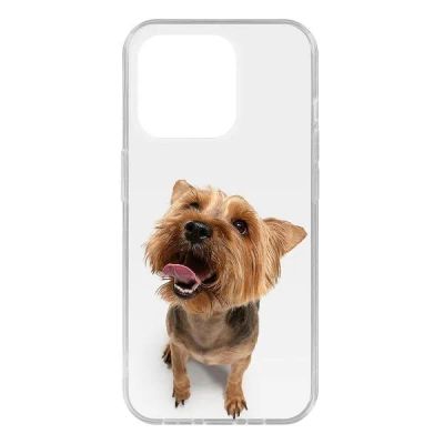Лот: 25051424. Фото: 1. Чехол Krutoff Clear Case "Йоркширский... Чехлы, бамперы