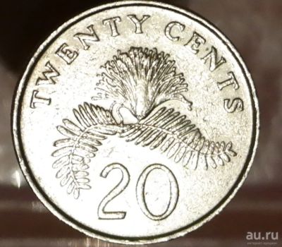 Лот: 8200877. Фото: 1. Экзотика с рубля (2521) Сингапур. Остальные страны