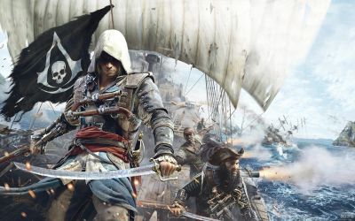 Лот: 13434333. Фото: 1. Assassin's Creed IV: Black Flag... Игры для консолей
