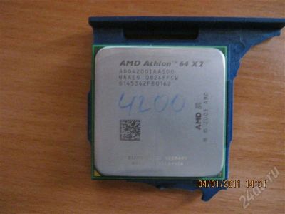 Лот: 700719. Фото: 1. AMD Athlon 64 x2 4200+ 2200 Мгц... Процессоры