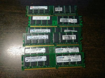 Лот: 17267713. Фото: 1. 1Gb DDR400. Оперативная память
