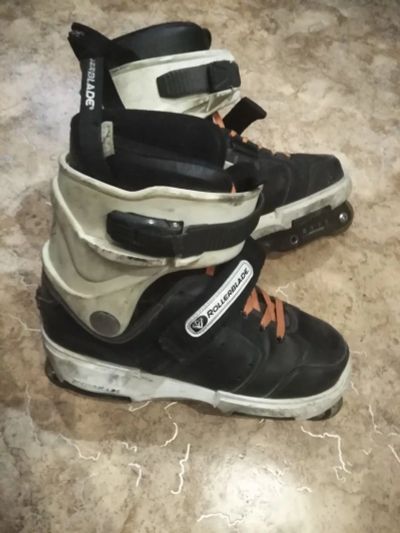 Лот: 13944248. Фото: 1. Агрессивные ролики Rollerblade... Роликовые коньки, скейтборды, самокаты