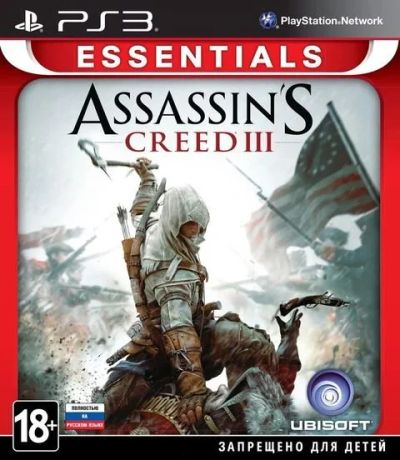 Лот: 13634461. Фото: 1. Assassin's Creed 3 III [PS3, русская... Игры для консолей