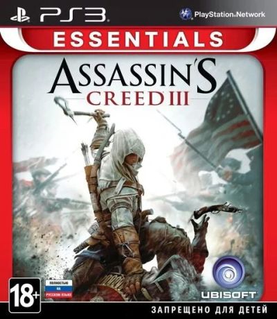 Лот: 13634461. Фото: 1. Assassin's Creed 3 III [PS3, русская... Игры для консолей