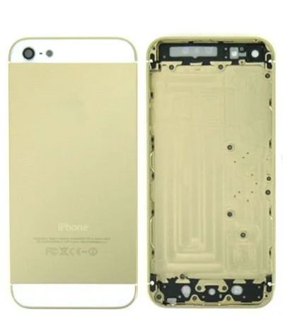 Лот: 9757393. Фото: 1. Корпус для Apple iPhone 5 золотой... Корпуса, клавиатуры, кнопки