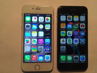 Лот: 6739494. Фото: 1. Iphone 6 128gb белый (лучшая копия... Смартфоны