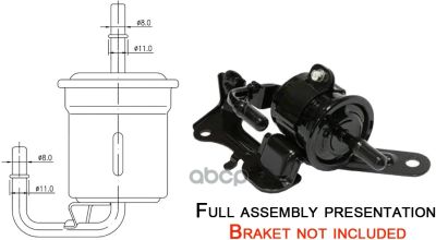Лот: 24752143. Фото: 1. Фильтр Топливный Fsp21015 * Azumi... Разное