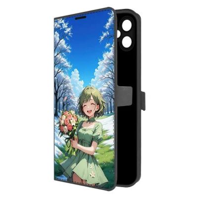 Лот: 25135208. Фото: 1. Чехол Krutoff Eco Book "Аниме... Чехлы, бамперы