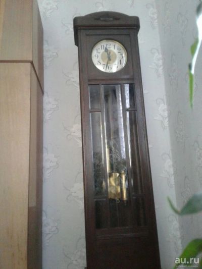 Лот: 10180764. Фото: 1. Часы напольные с боем Густав Бэккер. Предметы интерьера и быта