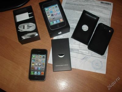 Лот: 1674062. Фото: 1. Iphone 3GS 8GB РСТ Полный комплект... Смартфоны