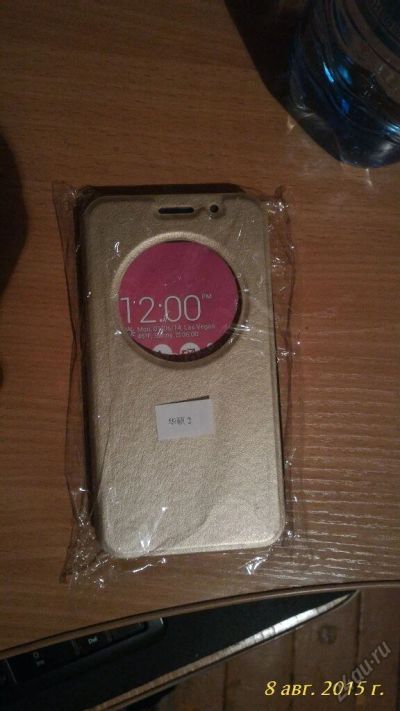 Лот: 5935508. Фото: 1. Флип-чехол Asus Zenfone 2 (Flip... Чехлы, бамперы
