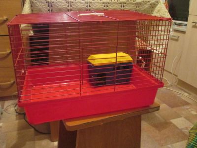 Лот: 8950258. Фото: 1. Клетка для хомяка. Домики, переноски, клетки, когтеточки