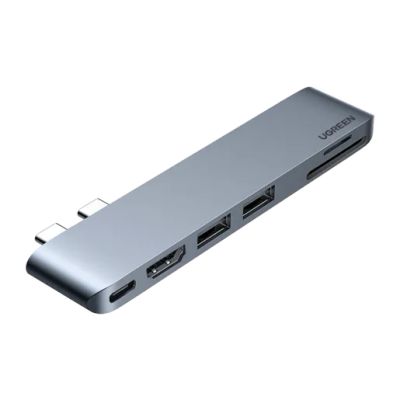 Лот: 25029280. Фото: 1. USB-хаб UGREEN CM380 USB-C Multifunction... USB хабы