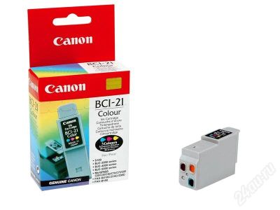 Лот: 721112. Фото: 1. картридж canon bci-21bk оригинал. Картриджи, расходные материалы
