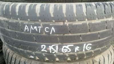 Лот: 16319389. Фото: 1. 215/65 R16 Amtel одно. . Шины