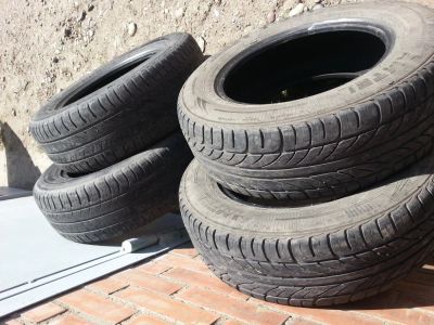 Лот: 4034513. Фото: 1. Продам колеса водокатку 205*65... Шины