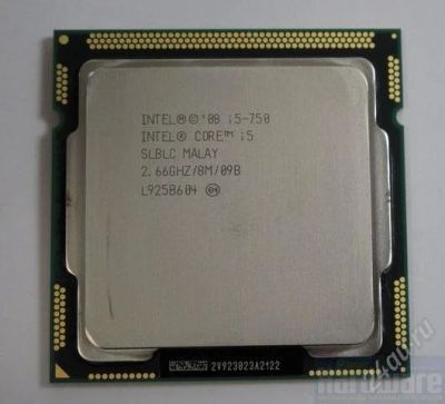 Лот: 1499514. Фото: 1. CPU S1156 Intel Core i5-750 (4... Процессоры