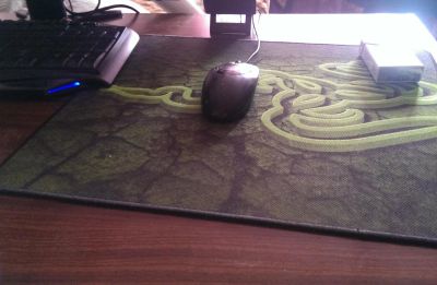 Лот: 7011468. Фото: 1. Игровой коврик razer goliathus... Коврики