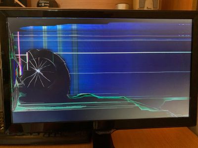 Лот: 16509933. Фото: 1. Неисправный монитор samsung. ЖК-мониторы