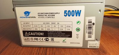 Лот: 24294728. Фото: 1. Блок питания для компьютера Powercool... Корпуса, блоки питания