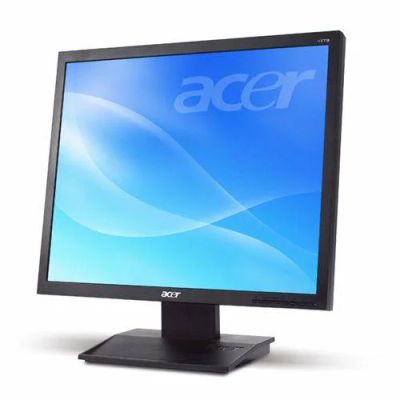 Лот: 4279982. Фото: 1. Монитор Acer V173 с проводами... ЖК-мониторы