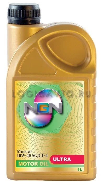 Лот: 12090243. Фото: 1. NGN Ultra, 10W-40, SG/CF-4, 1L. Масла, жидкости