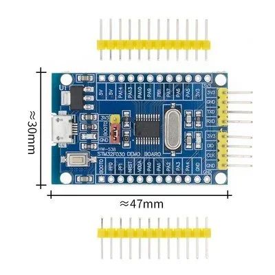 Лот: 17165235. Фото: 1. Плата разработчика STM32 на микроконтроллере... Микроконтроллеры
