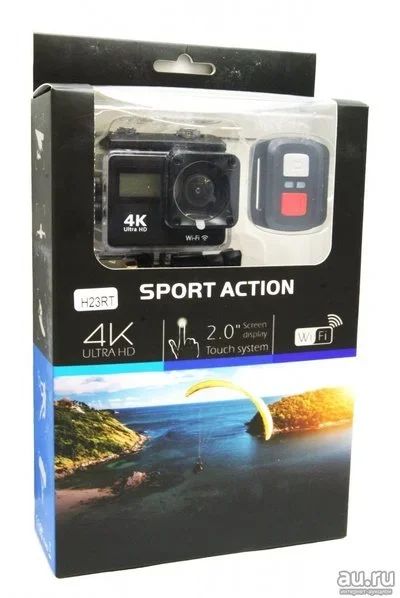 Лот: 13737888. Фото: 1. Экшн камера H23RT 1080 Wi-Fi Новая. Экшн камеры