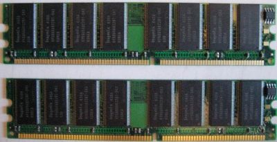 Лот: 129364. Фото: 1. Оперативная память Hynix DDR400... Оперативная память