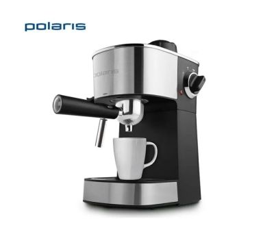 Лот: 25703354. Фото: 1. кофеварка рожковая Polaris pcm4009. Чайники, кофемашины, кулеры