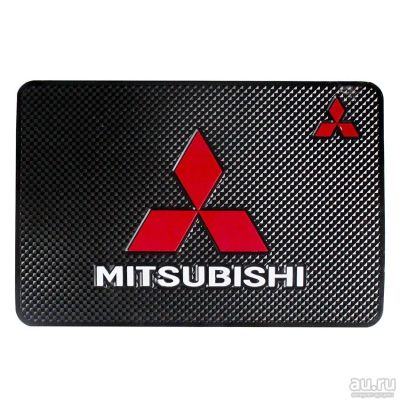 Лот: 13394590. Фото: 1. Автодержатель липучка "MITSUBISHI... Держатели для телефонов
