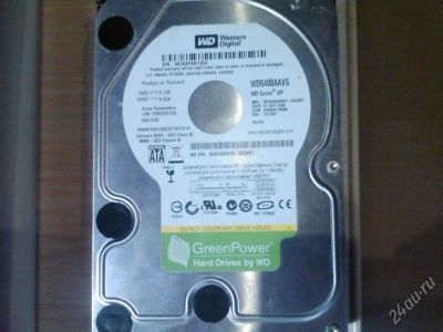 Лот: 2220299. Фото: 1. WD6400AAVS 640Gb неисправный... Жёсткие диски (HDD)