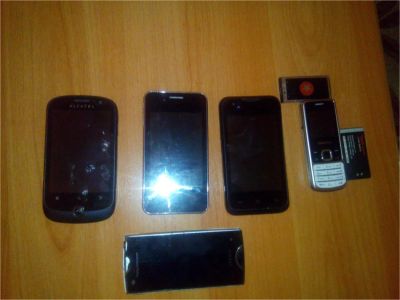 Лот: 6698654. Фото: 1. Смартфоны 5 шт одним лотом Alcatel... Смартфоны