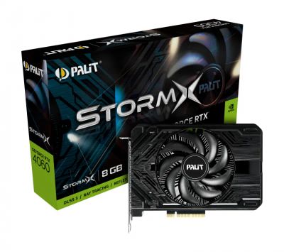 Лот: 21024145. Фото: 1. 8Gb Palit RTX 4060 StormX Новая... Видеокарты