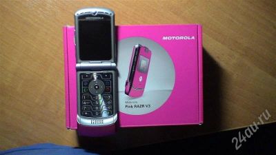 Лот: 373820. Фото: 1. v3 pink. Кнопочные мобильные телефоны
