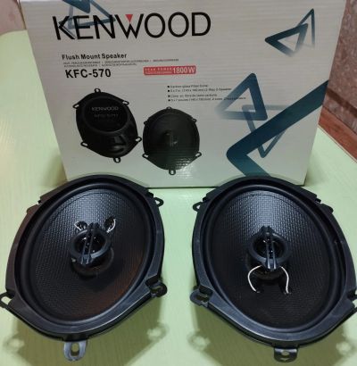 Лот: 19578490. Фото: 1. Динамики Kenwood KFC-570. 140mm... Акустика автомобильная