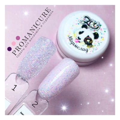 Лот: 15748320. Фото: 1. Мерцающий мармелад ZooNails1234... Украшения, дизайн ногтей